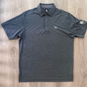 FootJoy Grey Polo‎ Sz L (LP Platinum Cup)